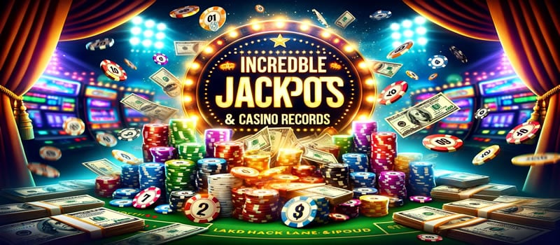 utrolige kasino jackpots rekorder