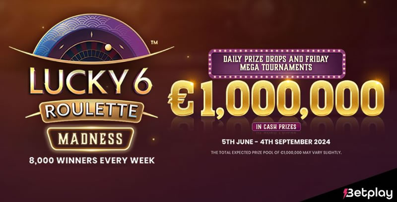Betplay lucky6 roulette galskab