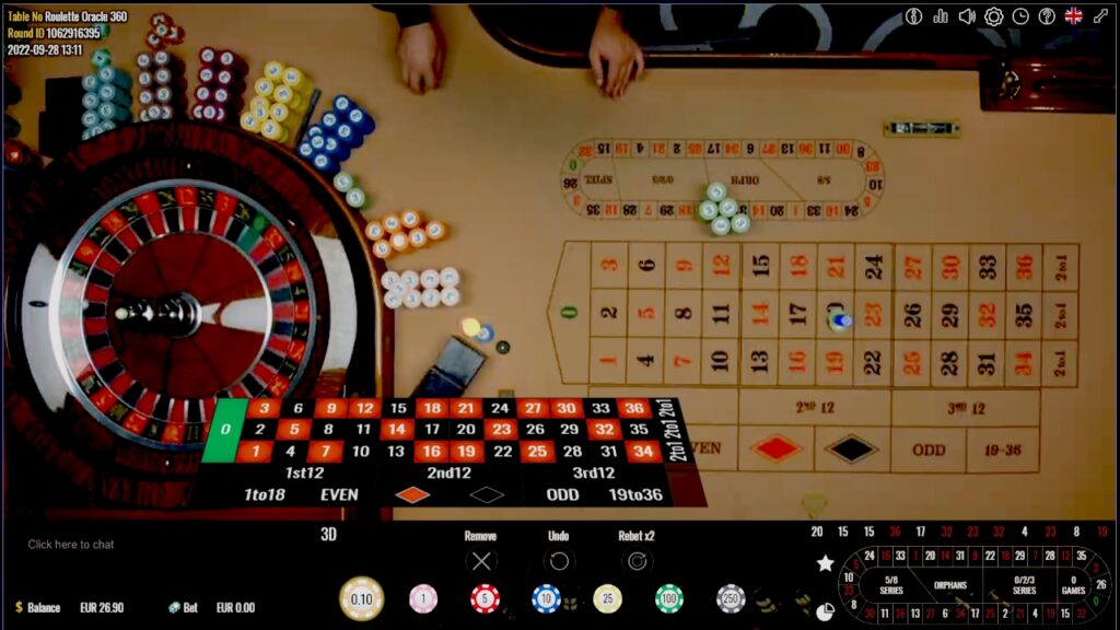 oracle 360 roulette